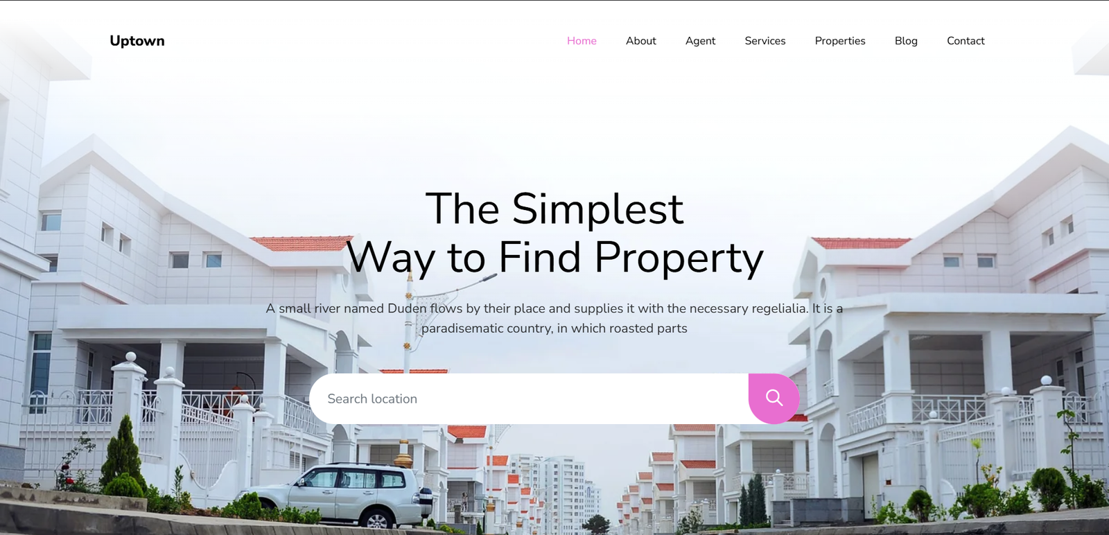 Real Estate Property Listing Website
