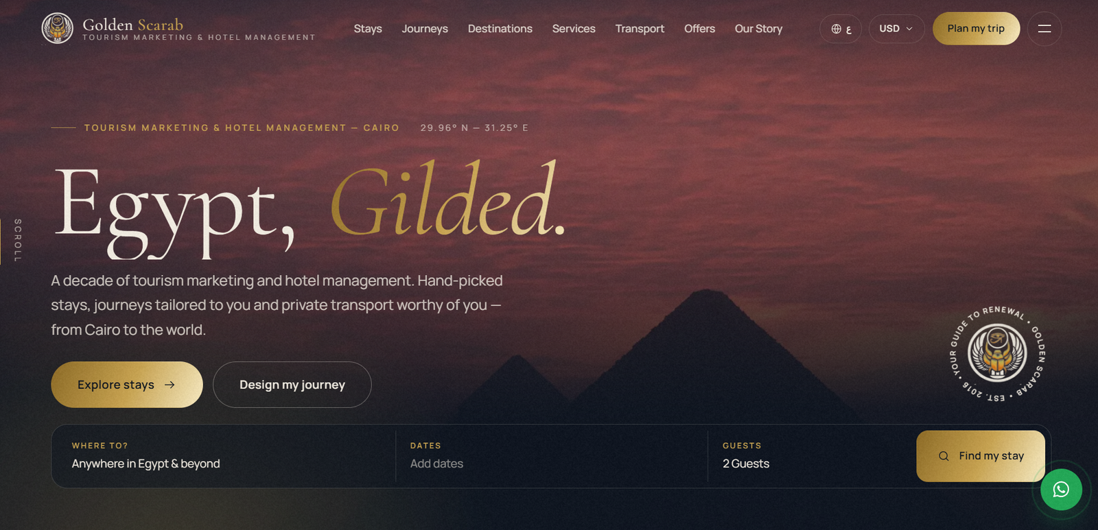 Tourism & Travel Agency Website